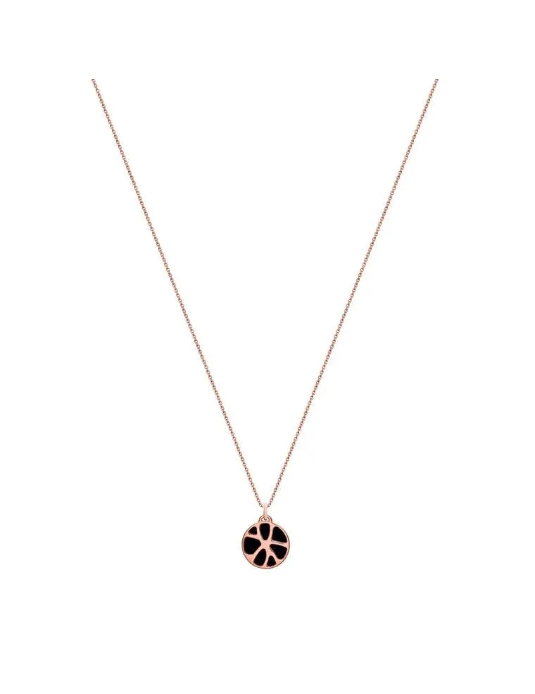 LES GEORGETTES BY ALTESSE Nenuphar Rose Gold Necklace