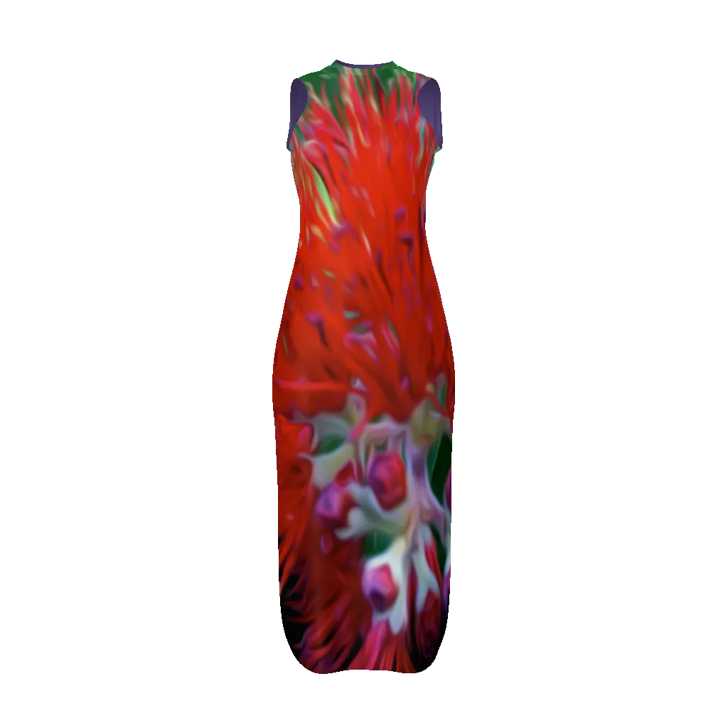 Liko Lehua Women's Long Dress by Rachael Ray Art