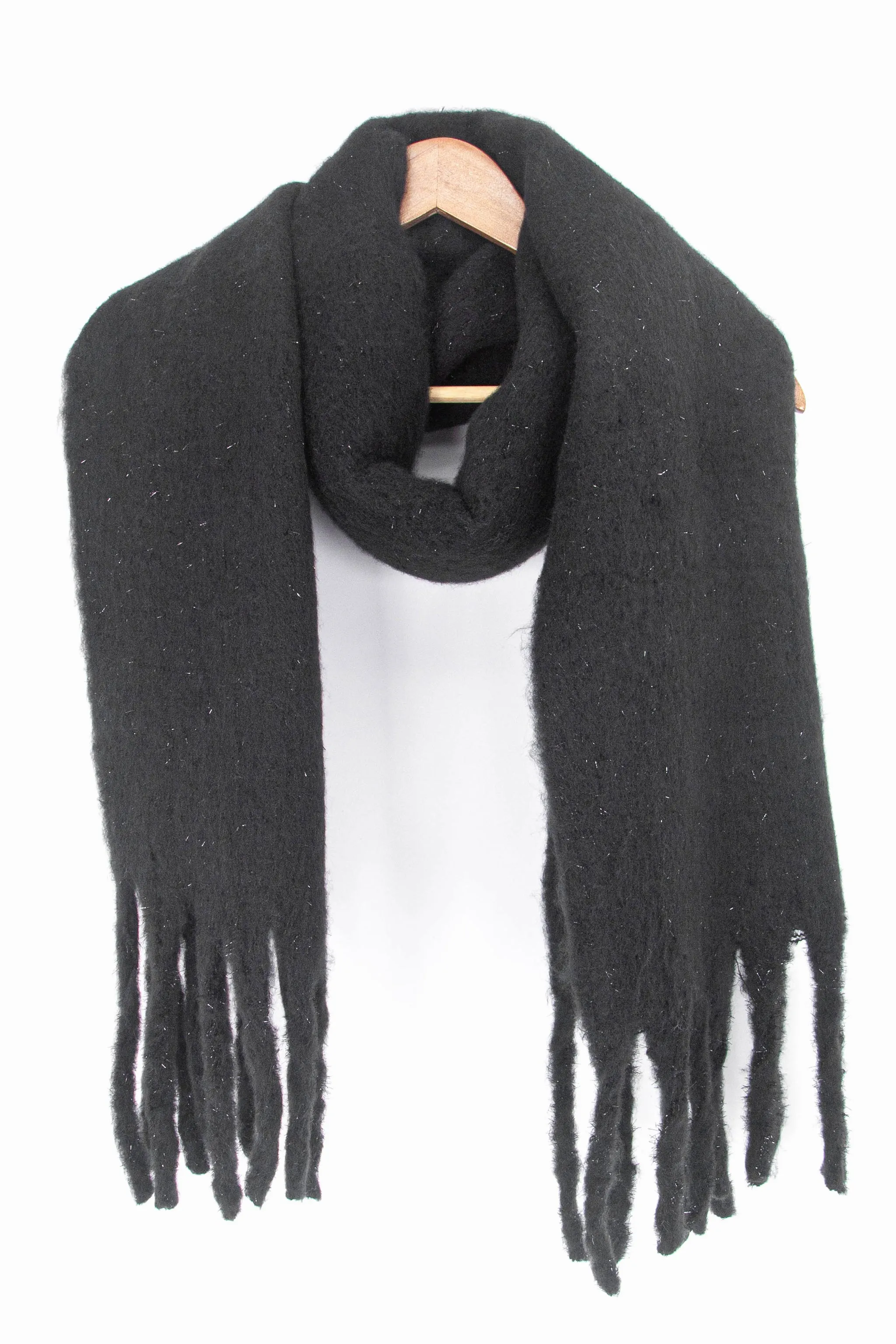 Lilah Heavyweight Scarf - Black