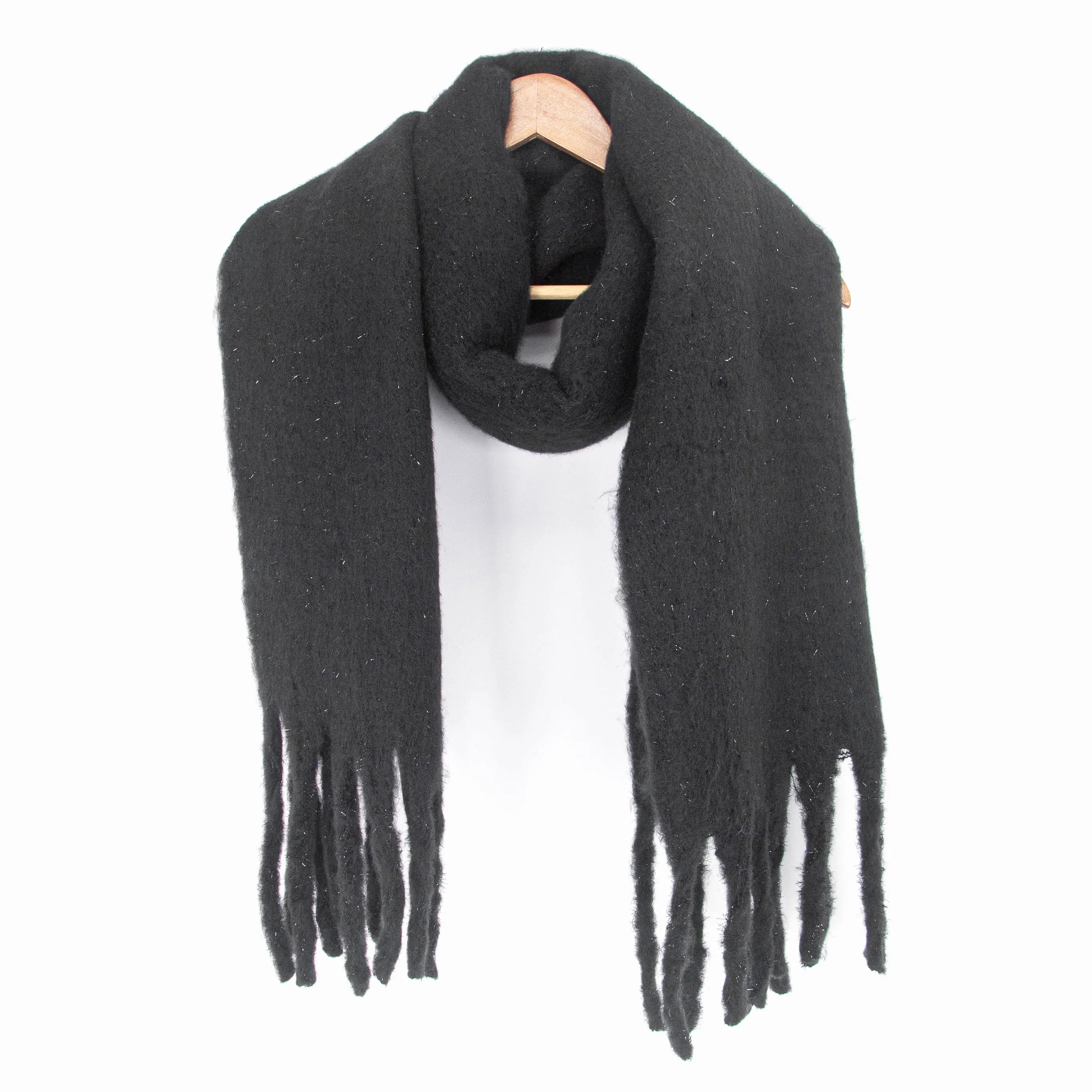 Lilah Heavyweight Scarf - Black