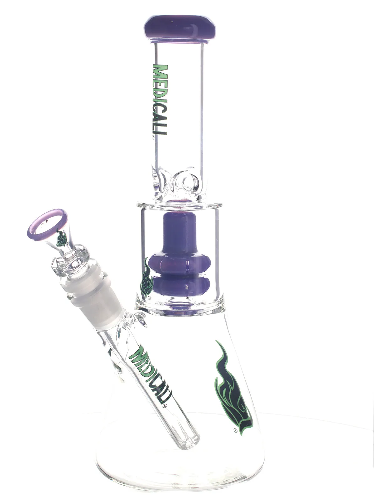 Medicali 10" PURPLE Showerhead Beaker