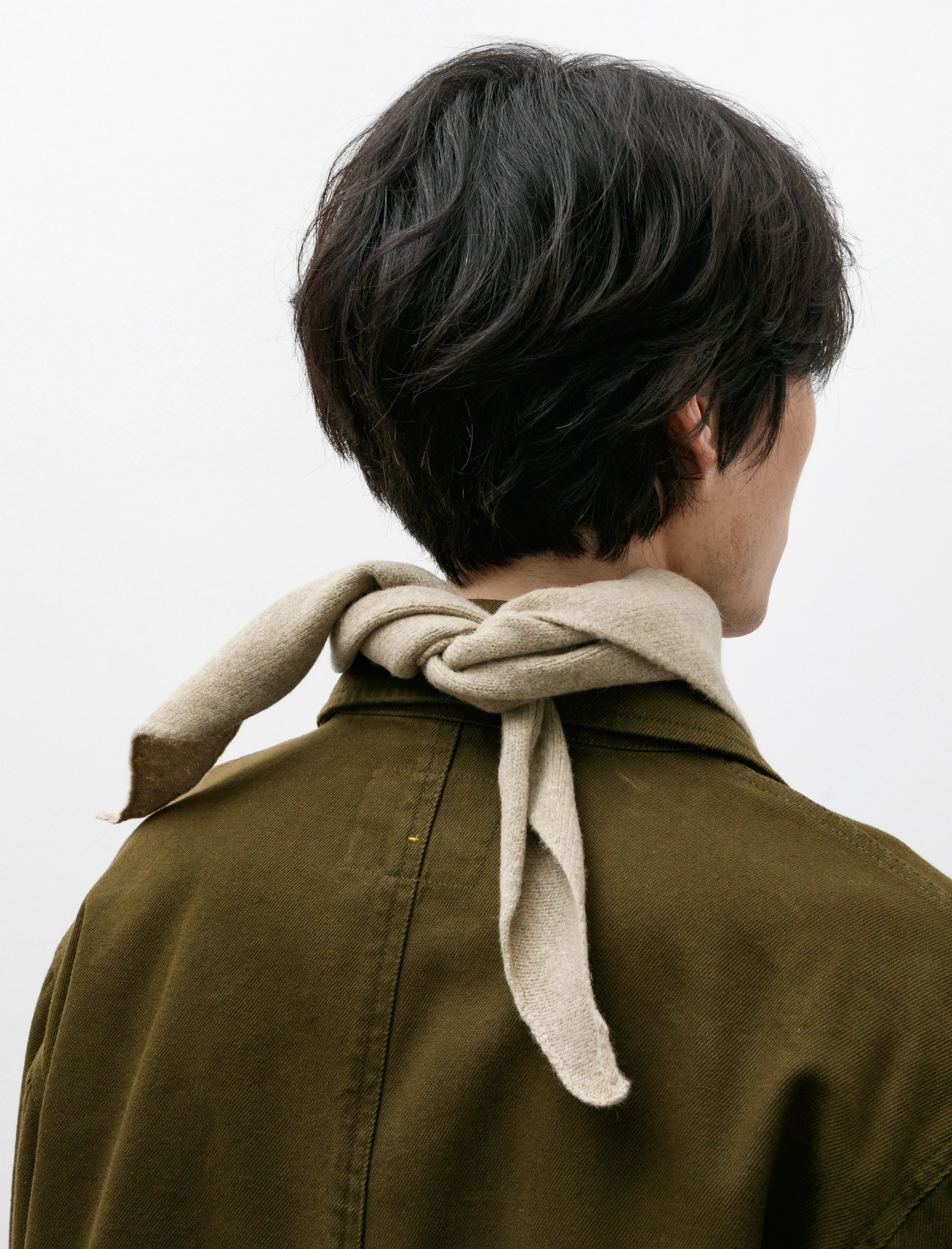 MHL Scout Scarf Lambswool Linen