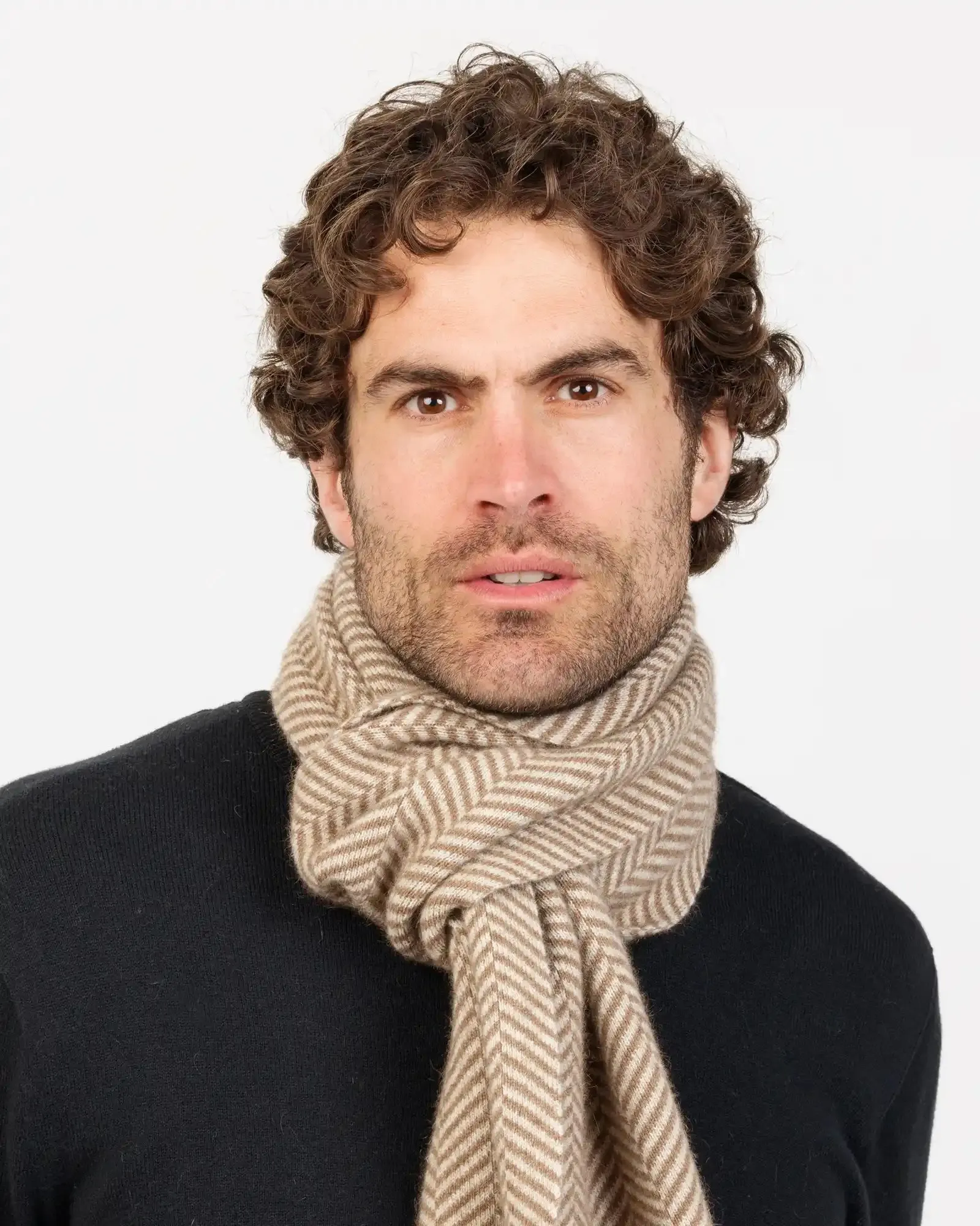 Natural Parquet Scarf - NX893