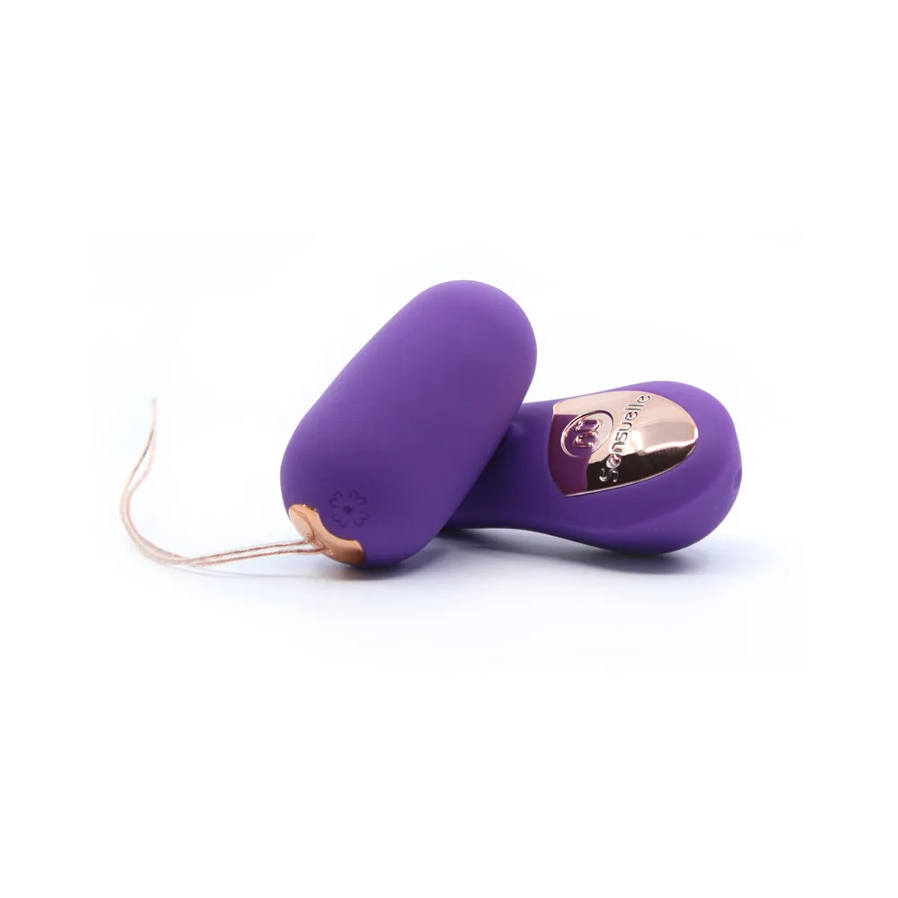 Nu Sensuelle Remote Control Petite Egg Purple