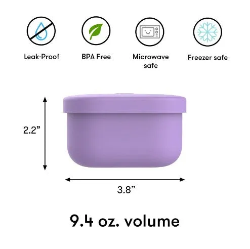 OmieSnack Silicone Container - Purple