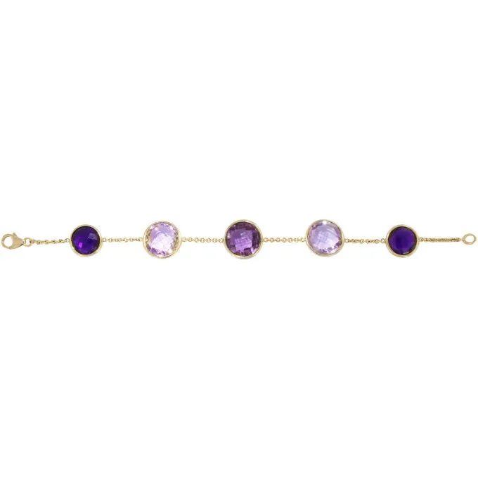 One of a Kind Amethyst Bracelet