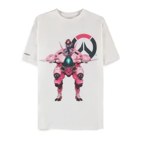 Overwatch D.Va Fusion Cannons White T-Shirt