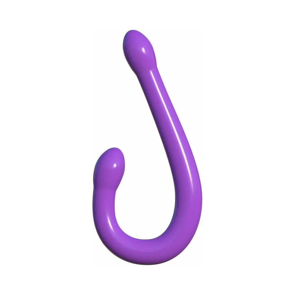 Pipedream Classix Double Whammy 17.25 in. Flexible Dual-Ended Dildo Purple