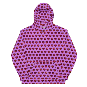 Pixel Hearts Hoodie (Adult XS-3XL)