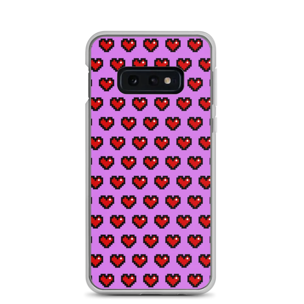 Pixel Hearts Phone Case (Samsung Galaxy S10/S10 /S10e/S20/S20 Plus/S20 Ultra)