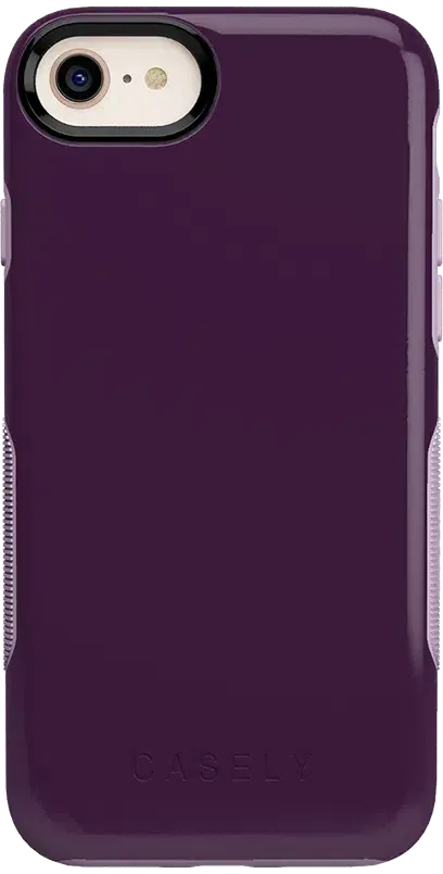 Plum Purple on Light Purple | Ultra-Protective Bold Case