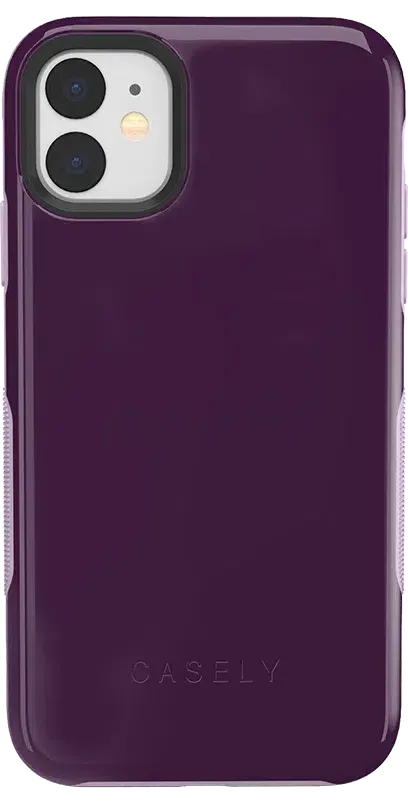 Plum Purple on Light Purple | Ultra-Protective Bold Case