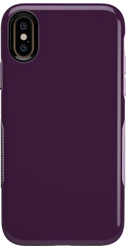 Plum Purple on Light Purple | Ultra-Protective Bold Case