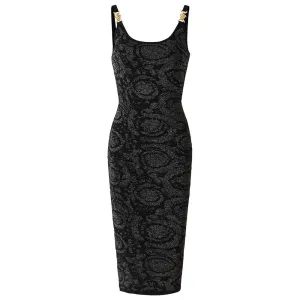 Pre Order:  Jacquard Waistband Knitted Dress