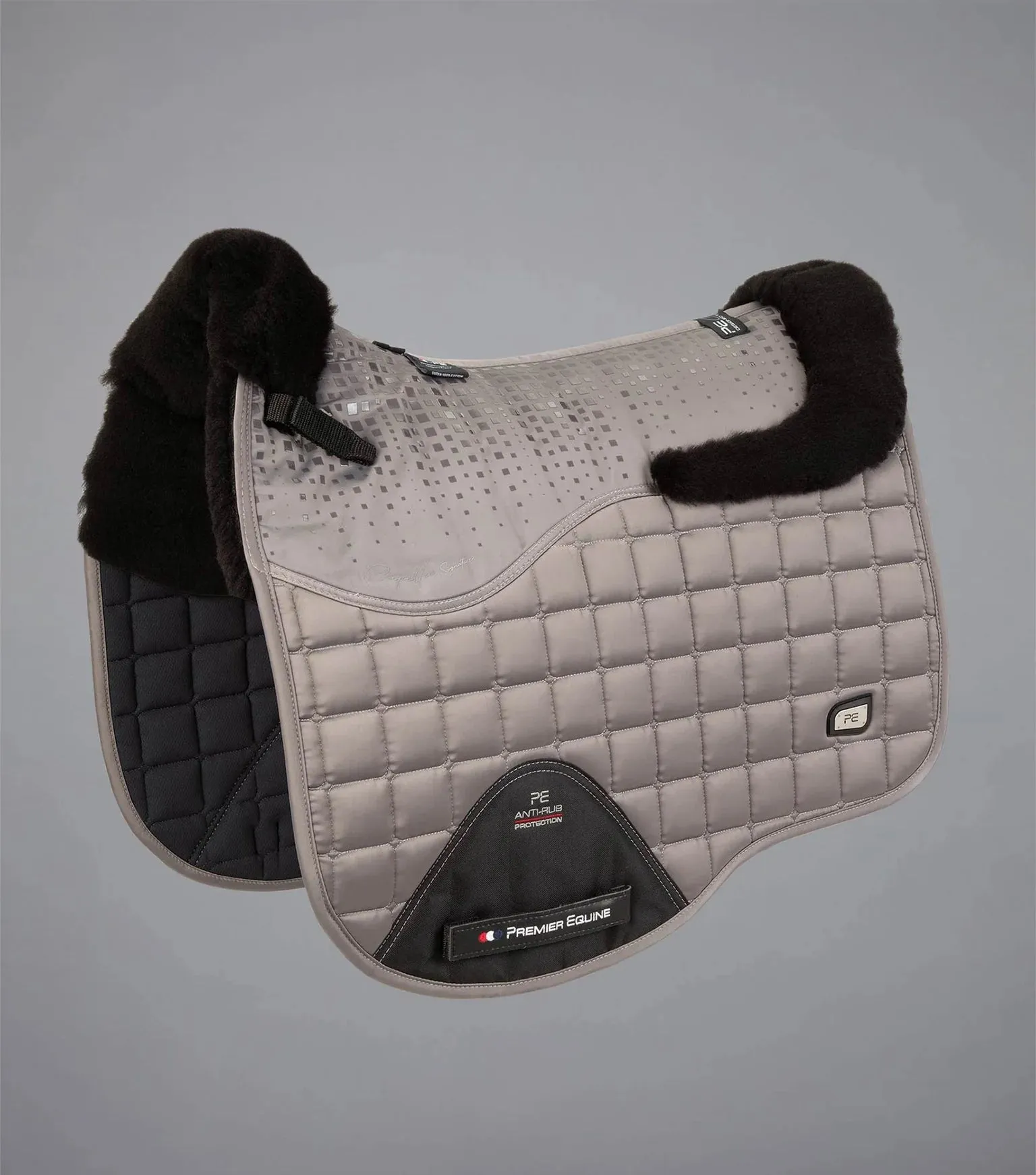 Premier Equine - Capella Close Contact Merino Wool Saddle Pad - Dressage Square