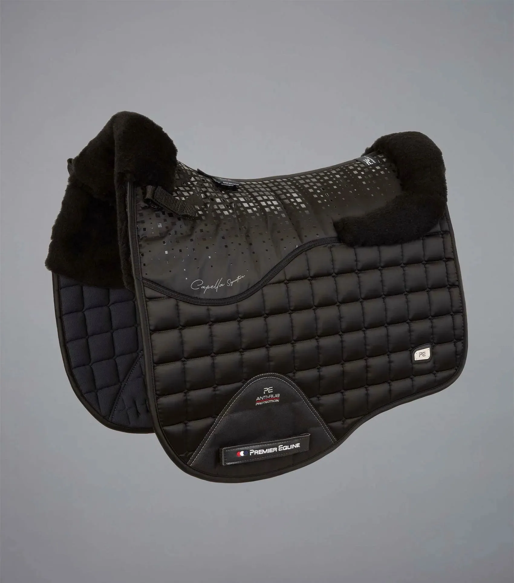 Premier Equine - Capella Close Contact Merino Wool Saddle Pad - Dressage Square