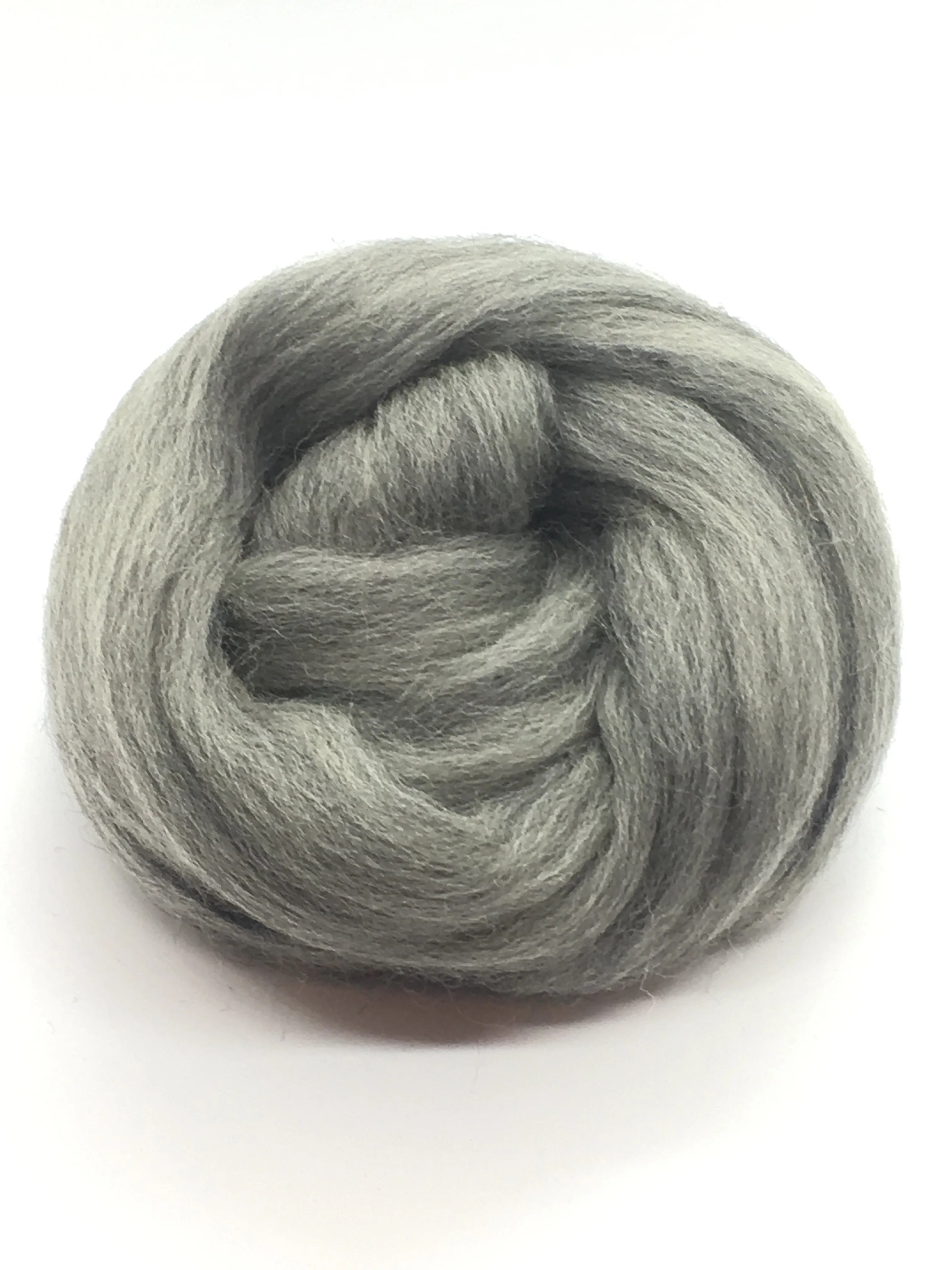 Premium Gray Wool Roving