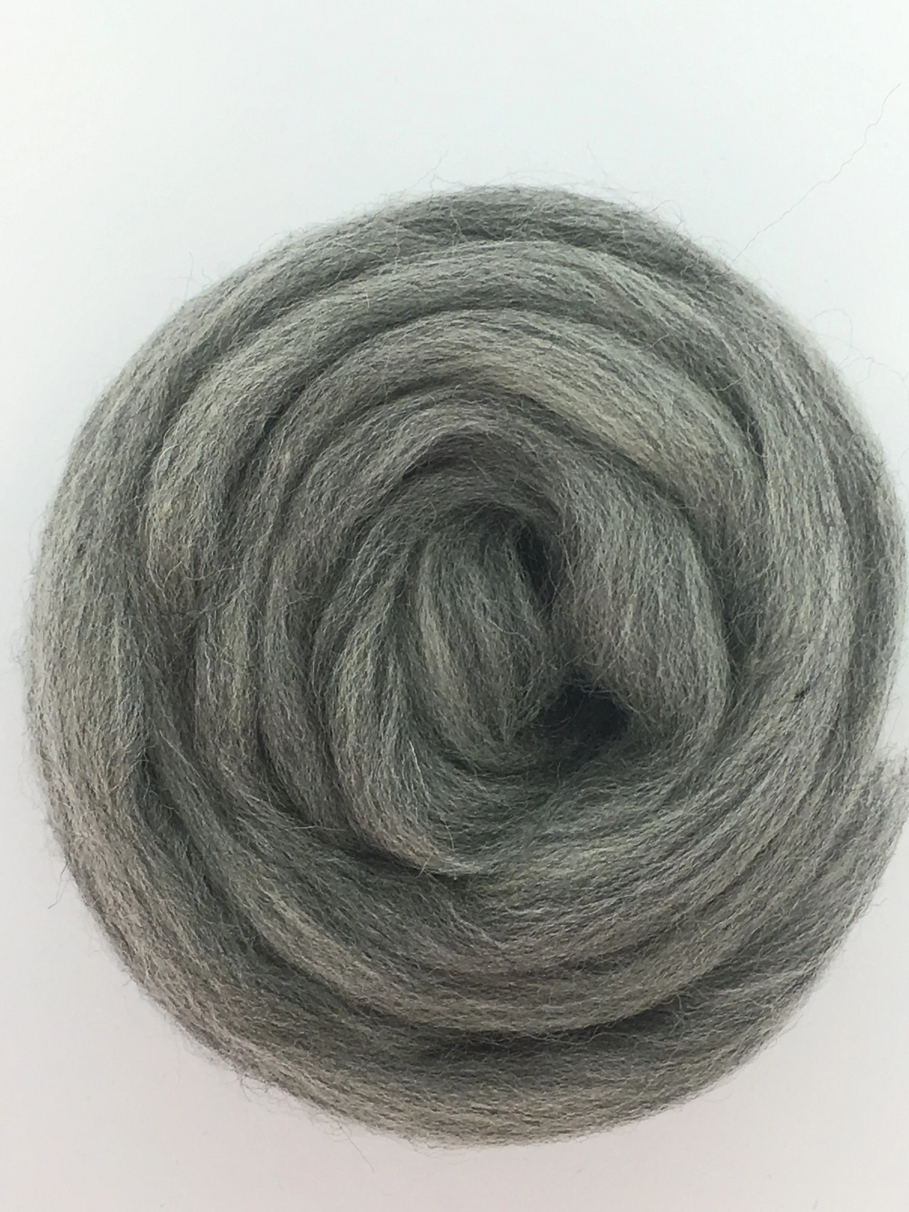 Premium Gray Wool Roving