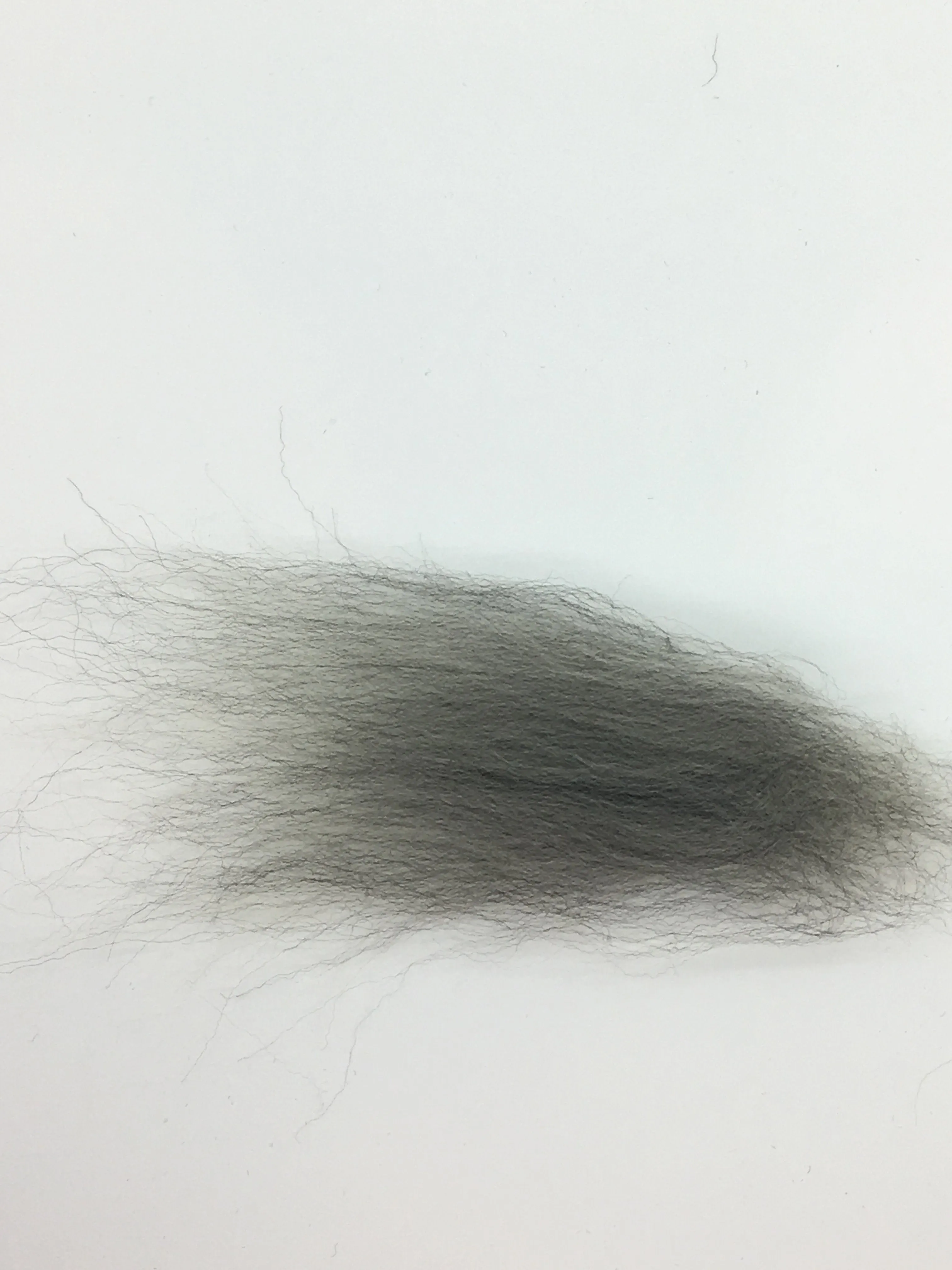 Premium Gray Wool Roving