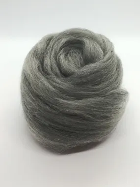 Premium Gray Wool Roving