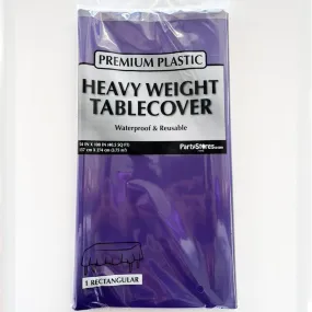 PURPLE HEAVY DUTY TABLECOVER