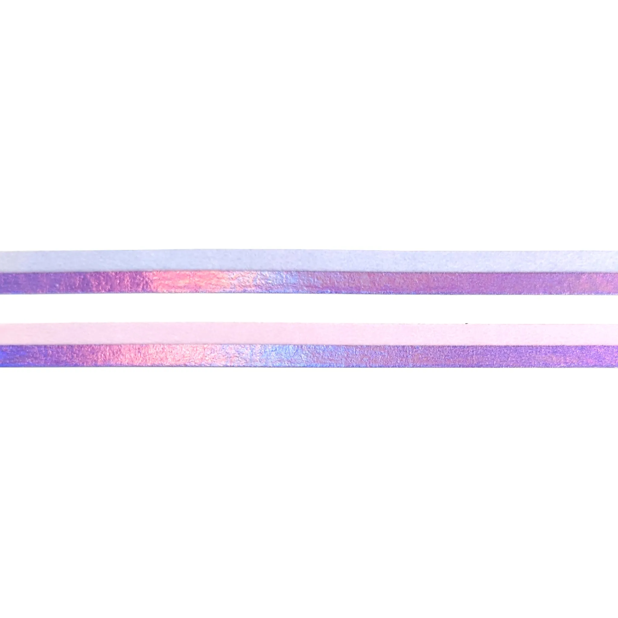 Purple Holographic Color Block washi set of 2 (5mm   purple holographic foil)