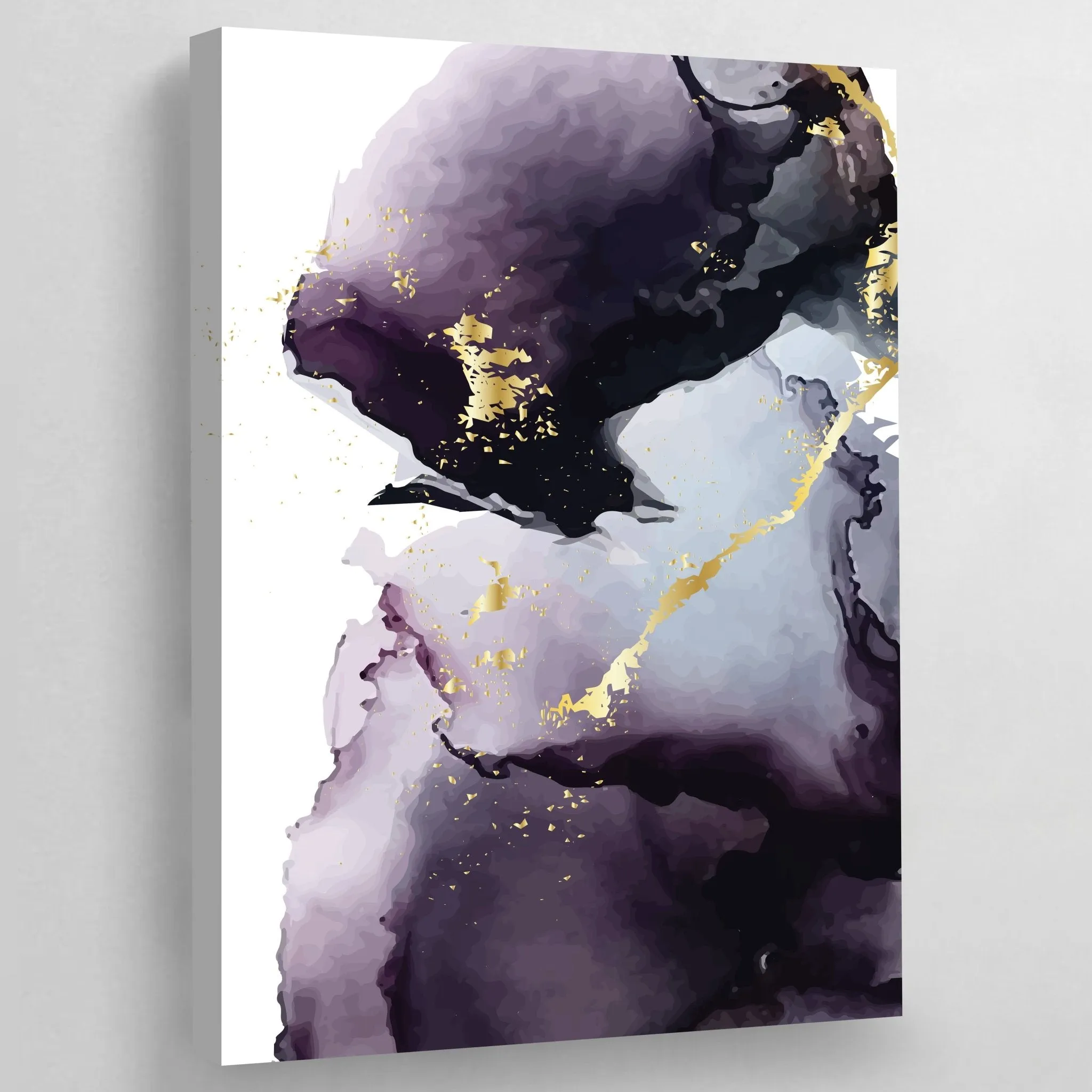 Purple Marble Wall Art