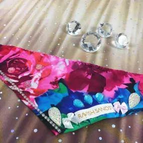 Ravish Scarf $14.99 (Rose/Blue/green rhinestone bling)