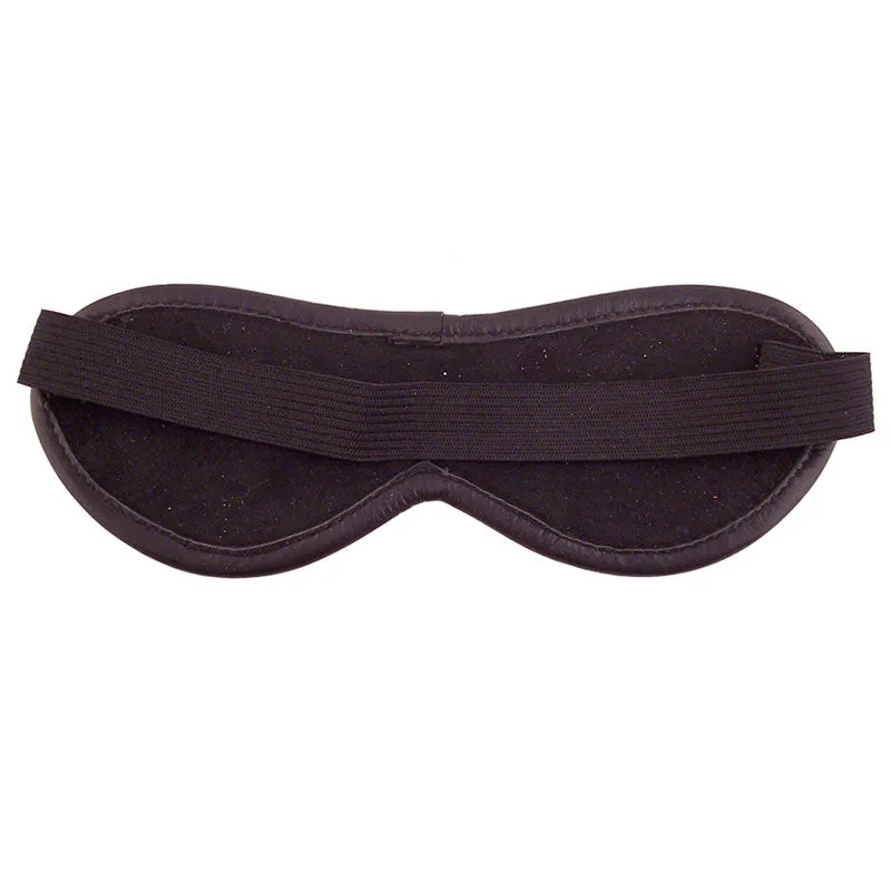 Rouge Garments Purple Leather Blindfold