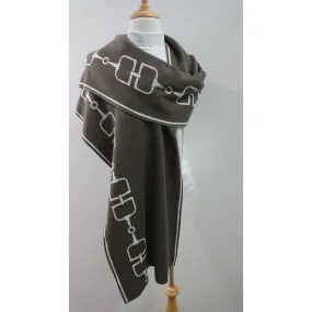 Scarf /Wrap Epona Bit Print Knit