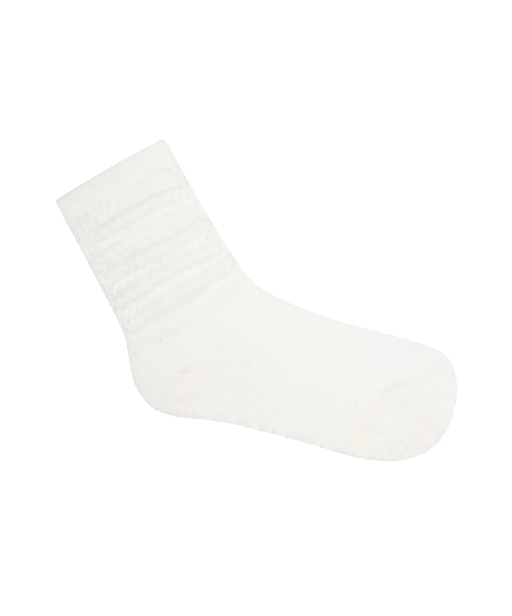 Scrunch Non Slip Grip Socks - Ivory