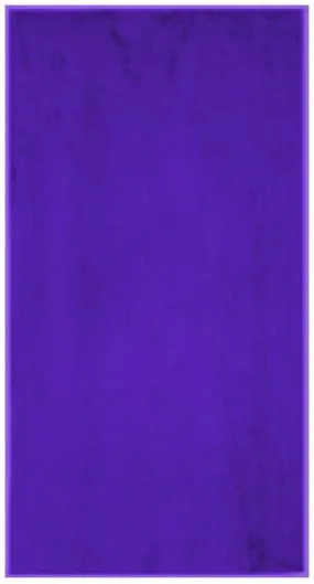 Solid Purple Beach Towel