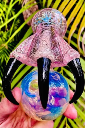 The Glass Cure - 5.25" Dragon Claw Bubbler (10MM Female) (270g)