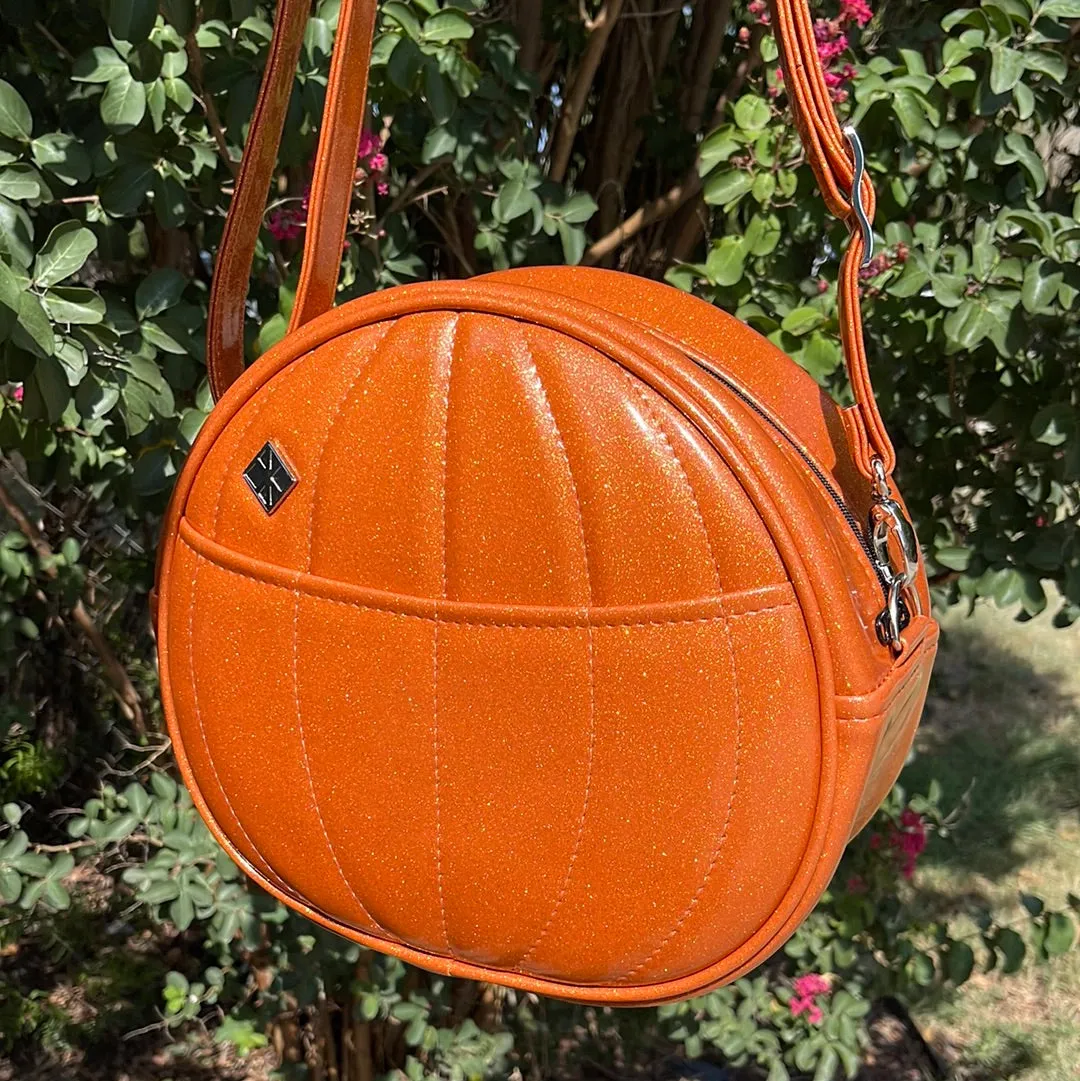 The Jackie Pumpkin - Orange Glitter *IN-STOCK