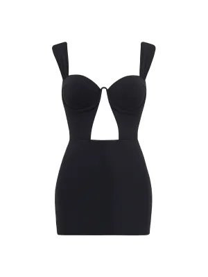 The Muse Minidress - True Black