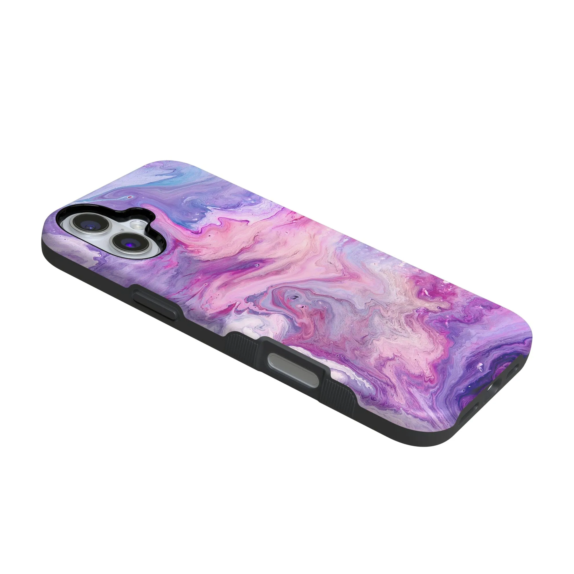 Tie Dying Over You | Purple Marble iPhone Case