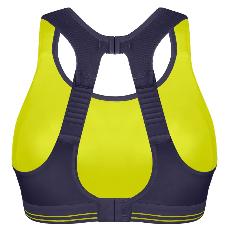 Ultimate Run Summer Fun Blue Sports Bra - Shock Absorber