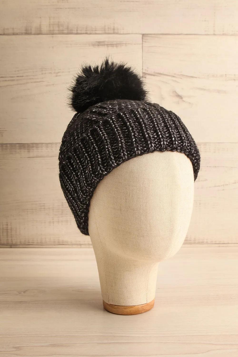 Vallenar Black | Scarf & Beanie Set