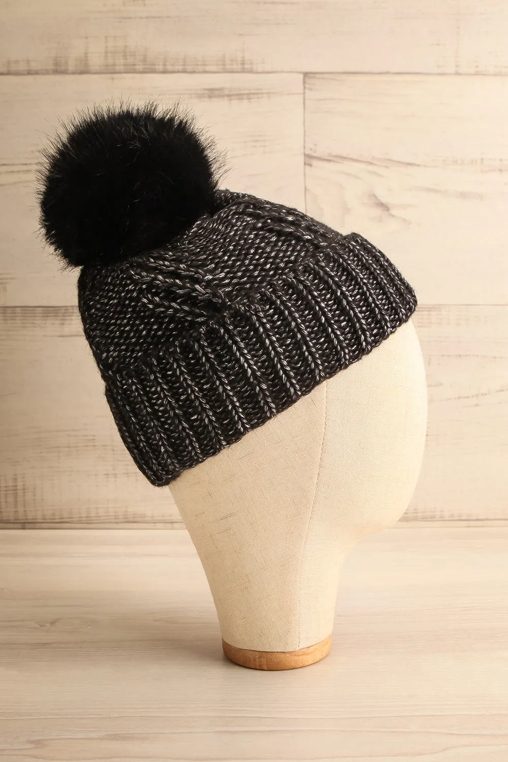 Vallenar Black | Scarf & Beanie Set