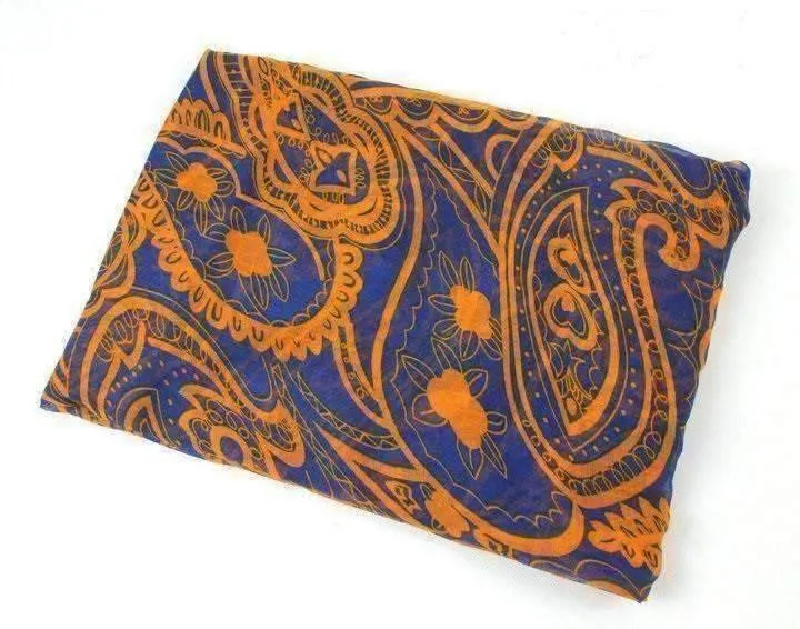 Vibrant Paisley Wrap Scarf