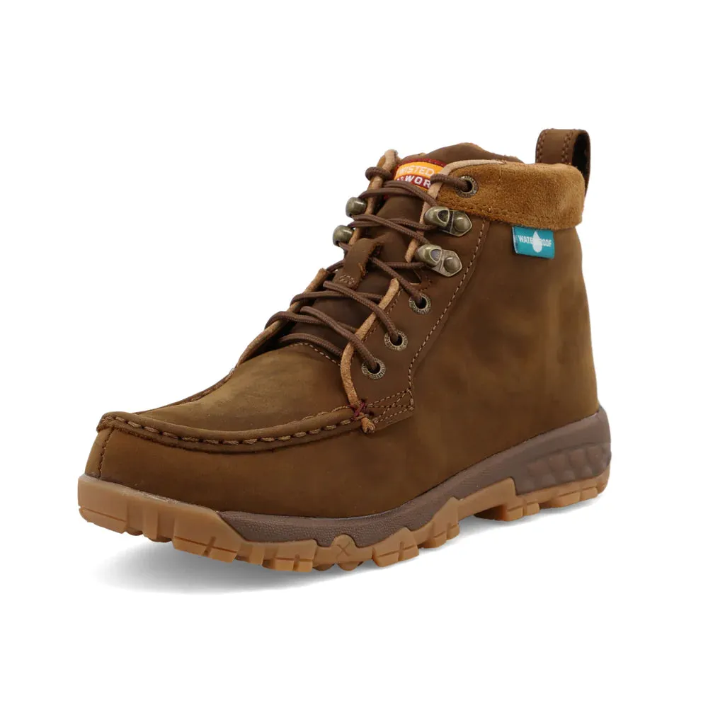 Women's 4" Lace Up Waterproof Work Boot - WAXW001