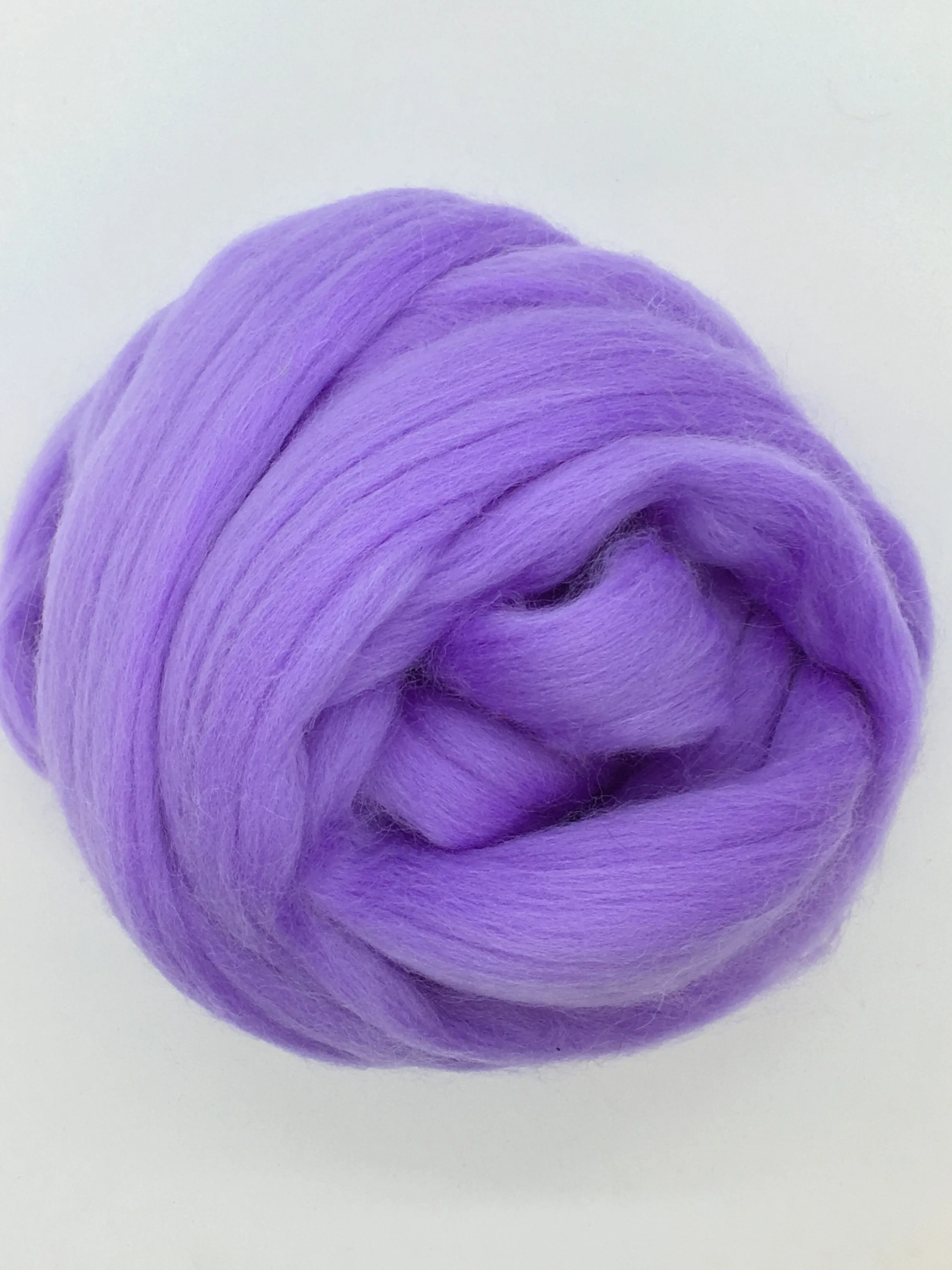 Wool Roving, Periwinkle Purple Blue Merino Wool Top Roving - Spin into Yarn, Needle Felt, Wet Felt, Weave, Tapestry,Soap Making, Knit