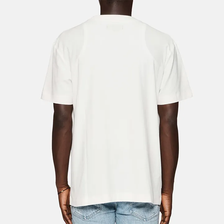 Wordmark Textured Tee (White) - PP104JWCM224